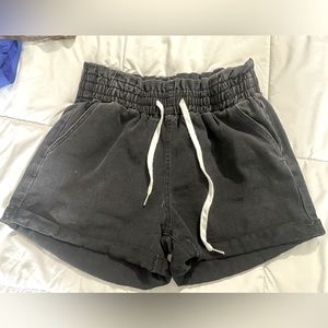 SHEIN paper bag shorts